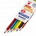 превью Карандаши цветные пластиковые BRAUBERG PREMIUM6 цветовтрехгранныегрифель мягкий 3 мм181660