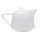 Чайник заварочный Tudor England Royal White фарфоровый белый 900 мл (артикул производителя TU1983)