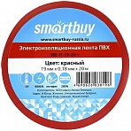 Изолента Smartbuy, 19мм*20м, 180мкм, красная, инд. упаковка