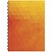 превью Тетрадь общая Attache Cristal А4 80 листов в клетку на спирали (обложка оранжевая)