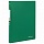 Папка 30 вкладышей BRAUBERG «Office», зеленая, 0.5 мм