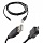 Кабель USB-microUSB 2.0, 1.8 м SVEN, для подключения портативных устройств и периферии, черный
