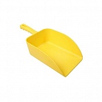 Совок ручной FBK 160×360 мм пластиковый желтый