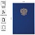 превью Папка адресная с российским орлом OfficeSpace, А4, балакрон, синий, инд. упаковка