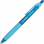 Ручка шариковая STABILO автоматическая «Performer+», корпус сине-голубой, толщина письма 0.3 мм, синяя