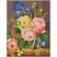 превью Алмазная мозаика ТРИ СОВЫ «Букет цветов», 40×50см, холст на деревянном подрамнике, картонная коробка с пластиковой ручкой