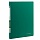 Папка с пластиковым скоросшивателем BRAUBERG «Office», зеленая, до 100 листов, 0.5 мм