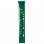 Грифели для механических карандашей Faber-Castell «Polymer», 12шт., 0.7мм, B