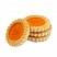 превью Печенье сдобное Деловой Стандарт Cookies with orange marmalade, 420г