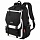 Рюкзак BRAUBERG FUSION универсальный, USB-порт, черный с белыми вставками, 45×31х15 см