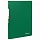 Папка 10 вкладышей BRAUBERG «Office», зеленая, 0.5 мм