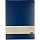 Ежедневник недатированный Альт Megapolis искусственная кожа A4 160 листов синий (190×260 мм)