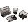 Настольный набор из металла Berlingo «Steel&Style», 4 предмета, черный