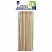 превью Шампуры для шашлыка бамбуковые 200 мм, 100 штук, БЕЛЫЙ АИСТ, 607570