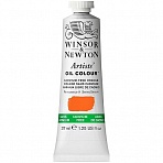 Краска масляная профессиональная Winsor&Newton «Artists' Oil», 37 мл, беcкадмиевый оранжевый