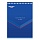 Блокнот МАЛЫЙ ФОРМАТ (108×146 мм) А6, 48 л., гребень, картон, клетка, ОФИСМАГ, синий