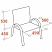 превью Конференц-кресло Easy Chair 806 VPU бежевое (искусственная кожа, металл хромированный)
