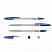 превью Ручка шариковая ERICH KRAUSE «R-301», корпус прозрачный, 1 мм, синяя