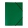 Папка на резинке СТАММ, А4, 500мкм, зеленая