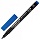 Маркер перманентный (нестираемый) STAEDTLER «Lumocolor», круглый наконечник, 1 мм, синий
