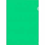 Папка-уголок Attache зеленая 150 мкм (10 штук в упаковке)