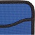 превью Папка-портфель пластиковая А4+ синяя (390x320 мм, 4 отделения, усиленная ручка)