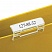 превью Подвесные папки картонные BRAUBERG, комплект 10 шт., 315х245 мм, до 80 л., А4, желтые, 230 г/м2, табуляторы
