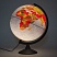 превью Глобус физический/политический Globen Классик, диаметр 320 мм, с подсветкой, рельефный