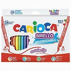 Фломастеры Carioca Birello 24 цвета