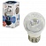 превью Лампа светодиодная ЭРА, 7 (60) Вт, цоколь E27, прозрачный шар, холодный белый свет, 30000 ч., LED smdP45-7w-840-E27-Clear
