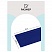 превью Бумага крепированная ТРИ СОВЫ, 50×250см, 32г/м2, темно-синяя, в рулоне, пакет с европодвесом