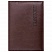превью Обложка для паспорта STAFF, экокожа, мягкая изолоновая вставка, «PASSPORT», коричневая, 237184