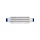Насадка МОП для веревочной швабры SYR Кентукки полиэстр/вискоза 30×15 см белая/синяя