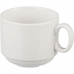 Чашка Добруш Эспрессо фарфоровая белая 220 мл (С0140)