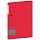 Папка на 2 кольцах Berlingo «Soft Touch», 24мм, 700мкм, красная, D-кольца, с внутр. карманом