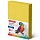 Бумага цветная BRAUBERG, А4, 80 г/м2, 500 л., интенсив, желтая, для офисной техники, 