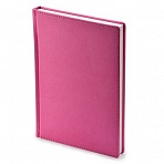 Ежедневник недатированный Альт Velvet искусственная кожа A5+ 136 листов розовый (146×206 мм)