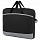 Сумка для документов STAFF «Manager» на молнии с карманом, полиэстер, черно-серый, 37×32х5см