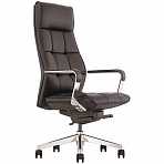 Кресло для руководителя Easy Chair 597 ML черное (натуральная кожа, металл)