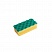 превью Губки для мытья посуды Vileda Professional ПурАктив поролоновые 140×63×45 мм 10 штук в упаковке желтые/зеленый абразив (арт. производителя 123117)