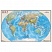 превью Карта настенная «Мир. Политическая карта», М-1:25 млн., размер 122×79 см, ламинированная, тубус
