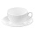 Чашка для чая Wilmax белая, фарфоровая (250мл)