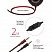 превью Наушники с микрофоном (гарнитура) DEFENDER Warhead G-185, проводные, 2 м, стерео, чёрно-красные