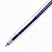 превью Ручка шариковая настольная BRAUBERG «Counter Pen», СИНЯЯ, пружинка, корпус серебристый, 0.5 мм, 143258