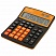 превью Калькулятор настольный BRAUBERG EXTRA COLOR-12-BKRG (206×155 мм), 12 разрядов, двойное питание, ЧЕРНО-ОРАНЖЕВЫЙ