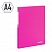 превью Папка с 40 вкладышами Berlingo «Neon», 21мм, 700мкм, неоновая розовая