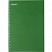 превью Бизнес-тетрадь Attache А4 80 листов темно-зеленый в клетку на спирали (205×292 мм)