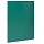 Папка с боковым металлическим прижимом STAFF, зеленая, до 100 листов, 0.5 мм, 229235