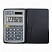 превью Калькулятор STAFF карманный металлический STF-1008, 8 разрядов, двойное питание, 103×62 мм