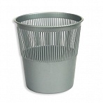 Корзина для мусора Luscan 10 л пластик серая (26×27 см)
